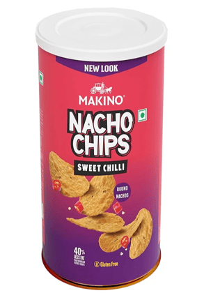 Makino Sweet Chilli Round Nachos with Can Pack
