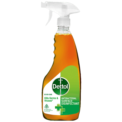 Dettol Antibacterial Surface Liquid Disinfectant Cleaner - Multipurpose, Kills Germs, 500 Ml Spray(Savers Retail)