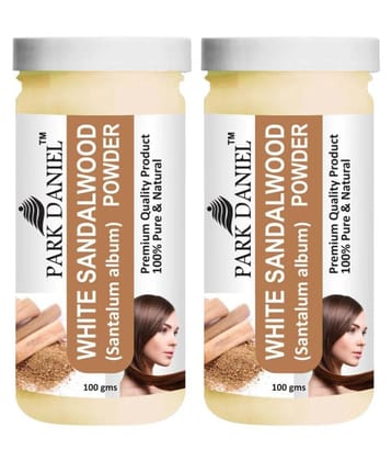 Park Daniel  White Sandalwood Powder  - For  Hair Mask 200 g Pack of 2