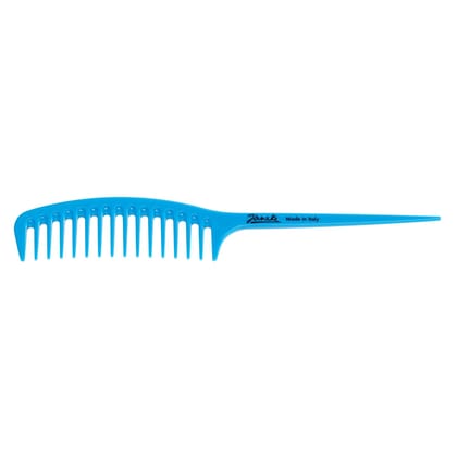 Janeke Fashion Comb, Fluo Blue 82826 BFL