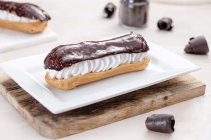 Melt in Mouth Chocolate Eclairs
