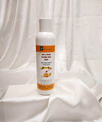 Essentials'  Oats & Honey Scrubby Body Wash 200 Ml
