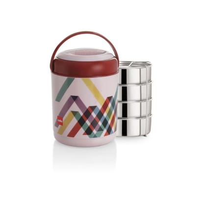 Cello Hot Cosmos Insulated Lunch Carrier Brown