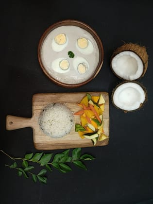 Creamy Coconut Egg Meal