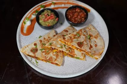 Vegetable And Cheese Quesadilla