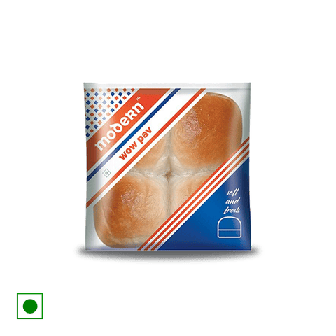 Modern Wow Pav Bread, 140 gm Pouch