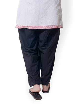 Women White Patiala Pants