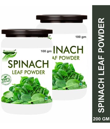 rawmest Spinach/ Palak Powder 200 gm Pack of 2