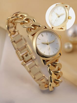 The  Sova Chainlink Round Watch-Watches