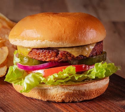 Spicy & Crispy Veg Burger