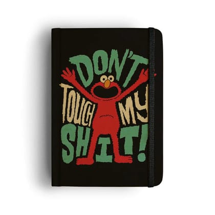 Mooch Hardcover Unruled Diaries A6 ��� Don'T Touch M-BUFF CARTRIDGE