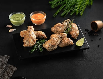 Garlic Herb Chicken Wings [6 Pcs]