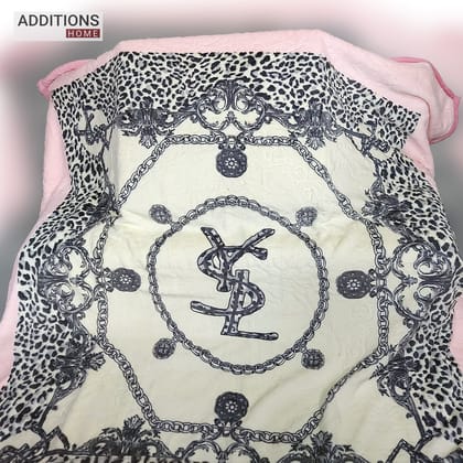 Luxury Super Soft Designer Full Blanket Perfect For Grandeur Home Décor-220x240CM