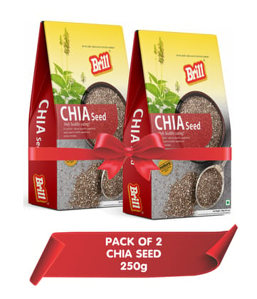 Brill Whole Chia Seeds (250g x 2pkts) 500g