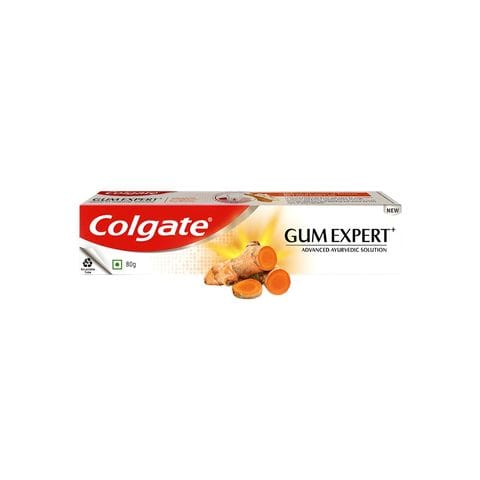 Colgate Gum Expert Advanced Ayurvedic Solution Toothpaste, 80 gm Tube