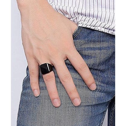 Stylish Stainless Steel Rings For Men/Boys-Free Size