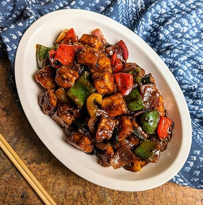 Veg in black pepper sauce
