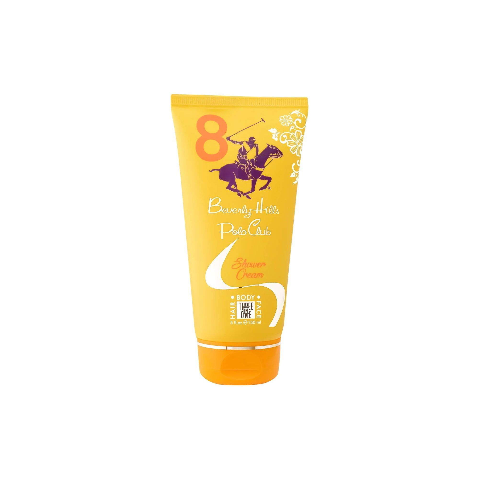 Beverly Hills Polo Club Sports No.8 Shower Cream (3 in 1) - For Women