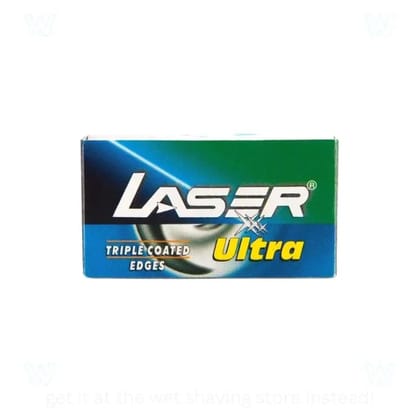 Laser Ultra Triple Coated Edges Razor Blades