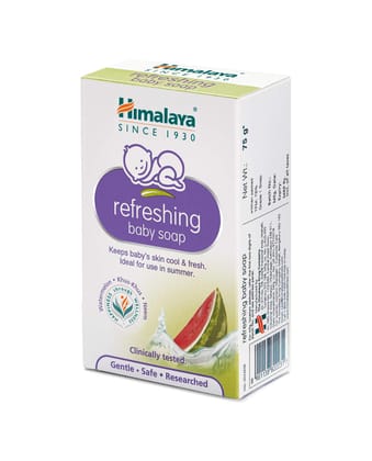 Himalaya Refreshing Baby Soap, 75 gm