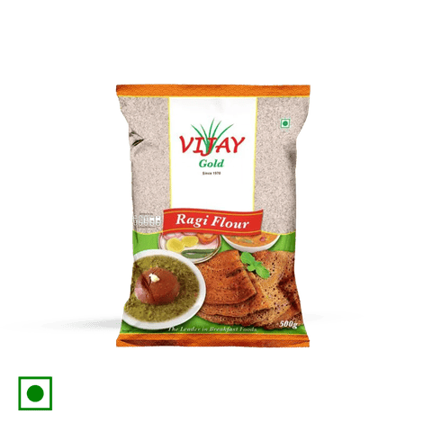 Vijay Gold Ragi Flour, 500 gm Pouch
