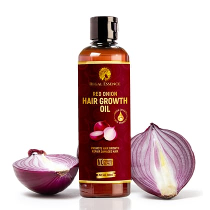 Regal Essence  Red Onion Hair Oil For Hair Fall Control & Regrowth-200ml