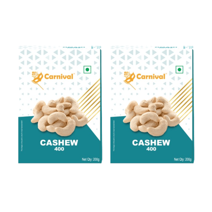 Carnival Cashew (400 - 450) 200g * 2 (Pack of Two)