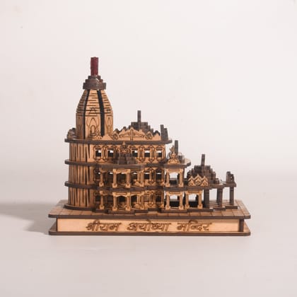 Shri Ram Janmabhoomi Mandir Ayodhya 3D Wooden Temple