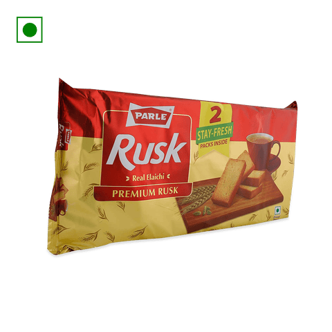 Parle Rusk Real Elaichi, 400 gm Pack
