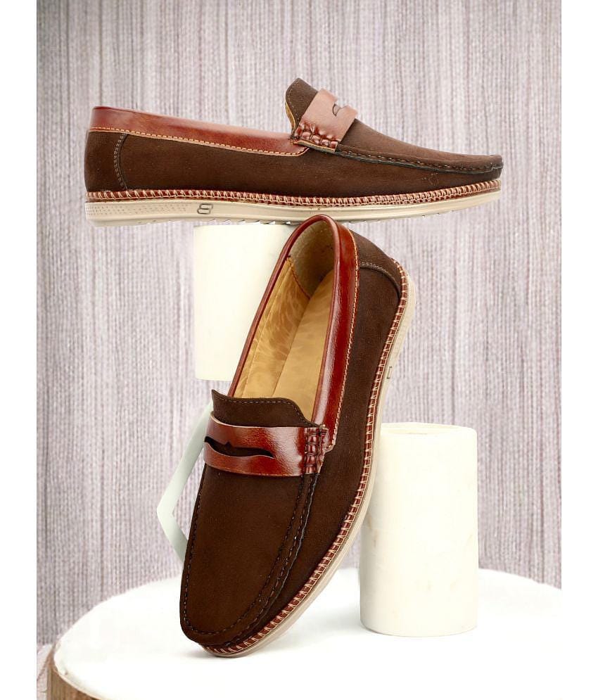 Buxton Brown Mens Penny - 8