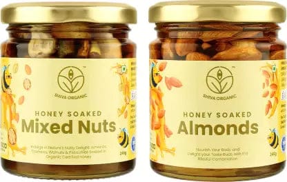 Shiva Organic’s Roasted Nuts Soaked in Honey Combo-240*2