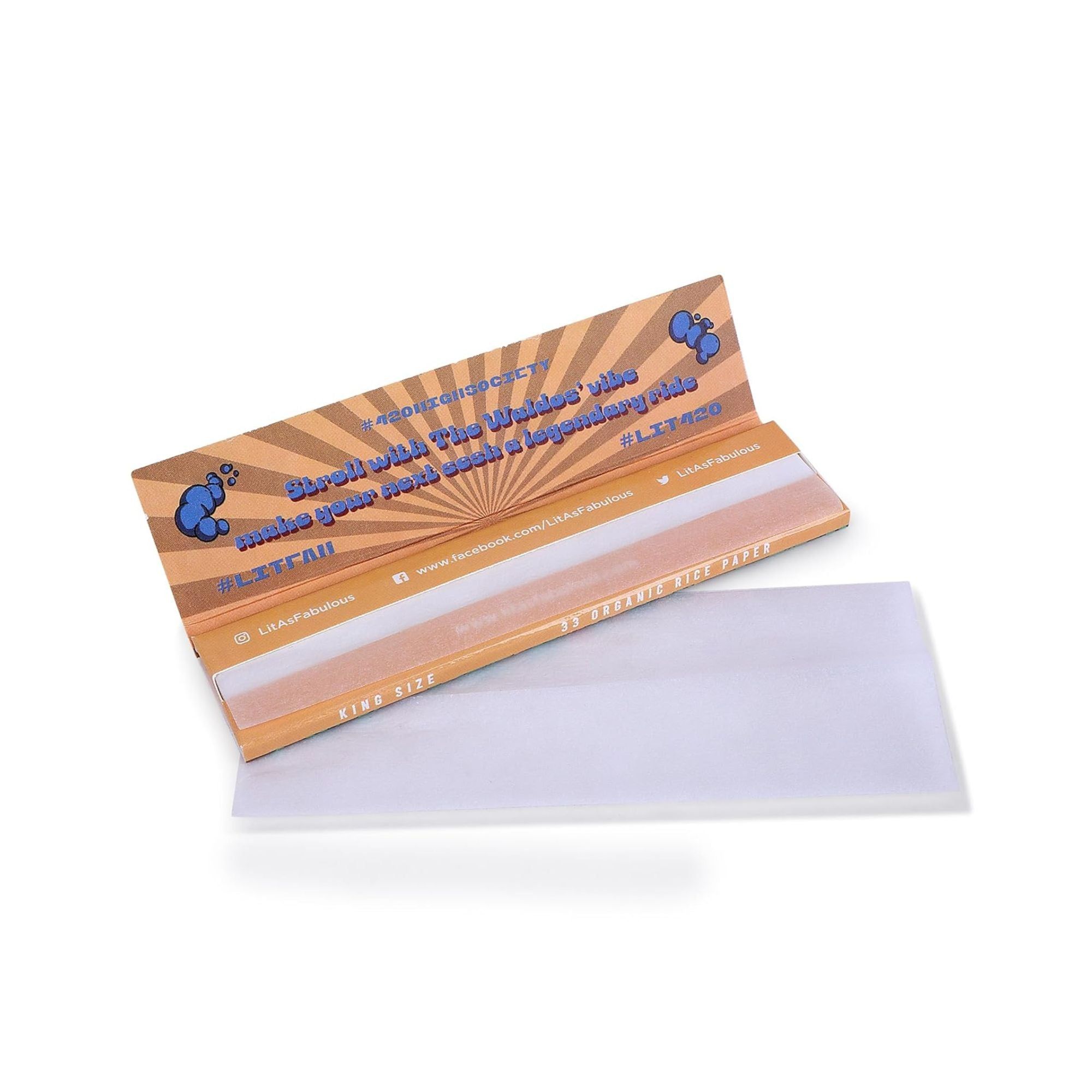 LIT 420 High Society Celebration Pack - 33 sheets + 33 Roaches-1 PACK