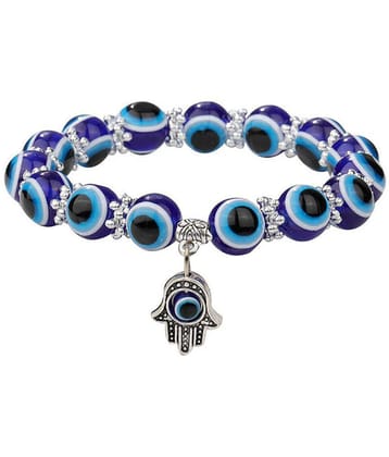 FASHION FRILL - Blue Bracelet ( Pack of 1 ) - None