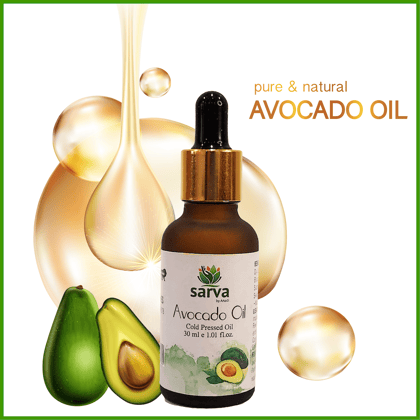 Avocado Oil | Repair Dry, Damaged Hair | Natural Sunscreen | Helps with fine lines & wrinkles |-30ml
