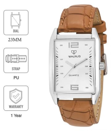 Walrus TOWNSMAN Leather Analog Mens Watch