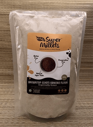 Browntop Millet (Makra) Flour l Gluten-Free | Super Millets 