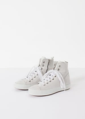 High Top Sneaker-36 / White