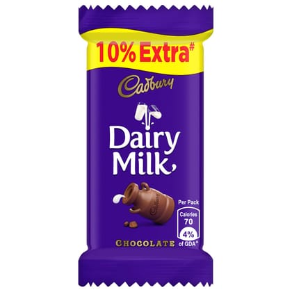 Cadbury Dairy Milk Chocolate Bar, 13.2 gm