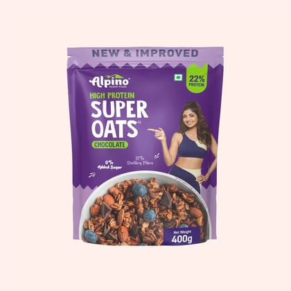 High Protein Super Rolled Oats Chocolate 400 G