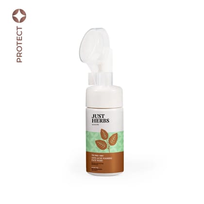 Anti Acne Foaming Face Wash with Tea Tree & Mint 100 ml