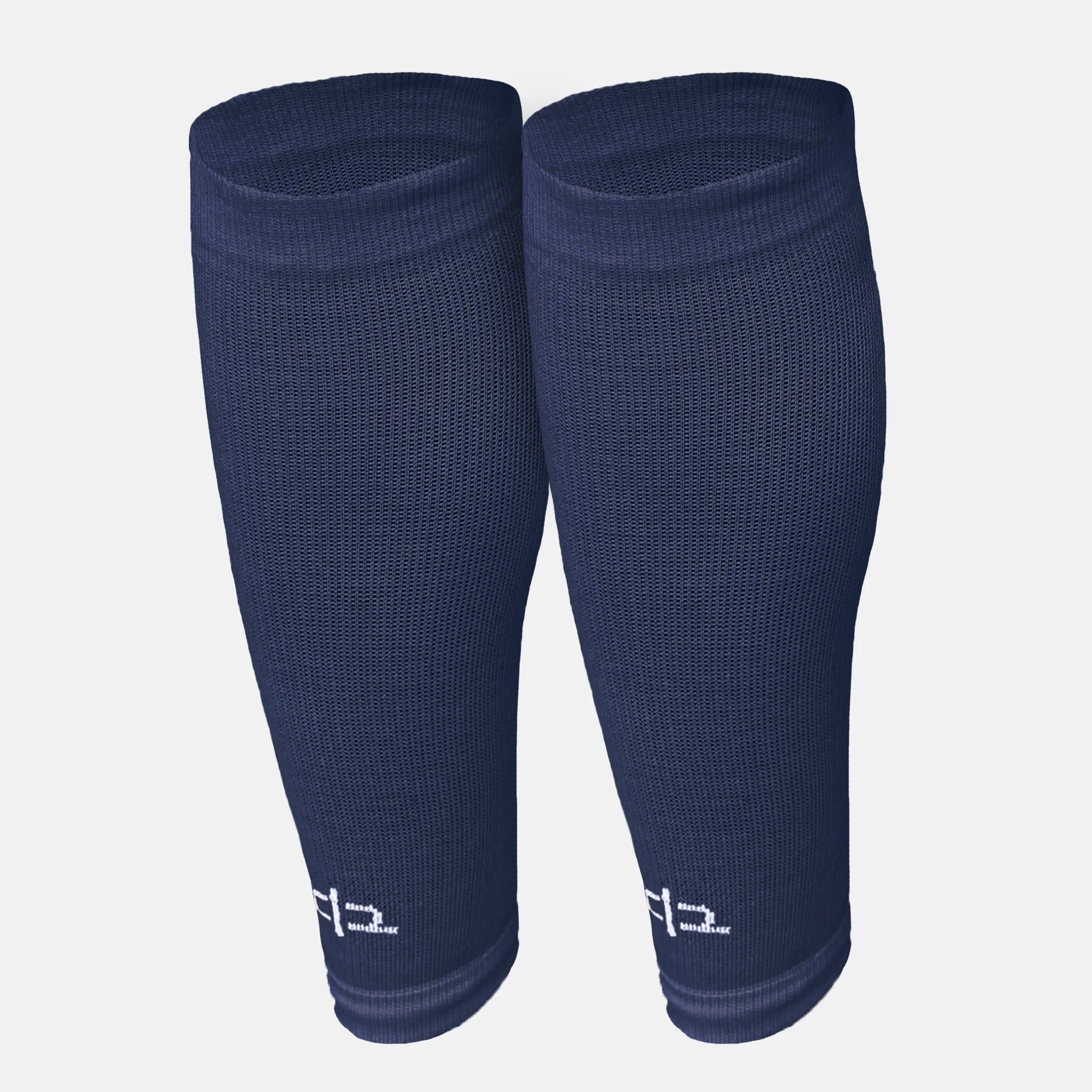 Bamboo Calf Compression Sleeve - Pack of 2-Navy Blue | Navy Blue