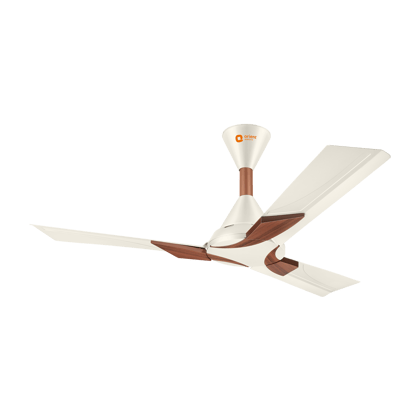 Wendy Antidust 48 Inch Ceiling Fan-Wendy Antidust 48 Inch Ceiling Fan - 1200mm / Pearl White Walnut