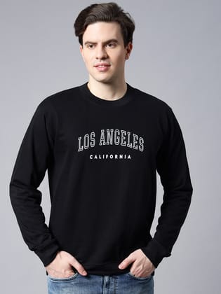 Los Angeles Black Sweatshirt-S / Black