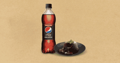 Choco Lava Cake + Pepsi Combo @ Rs79 __ Pepsi [250 Ml]