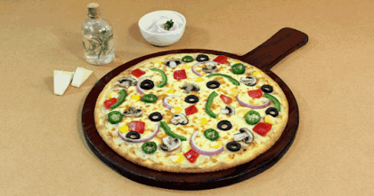 Veggie Houseful Pizza [7" Regular] __ Thin Crust