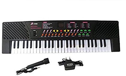 Spot Hunt 54 Key Electronic & Musical Piano Keyboard 5468 with Mic & Charger