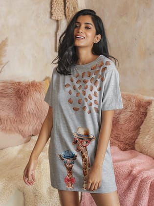 Giraffe-Grey / S