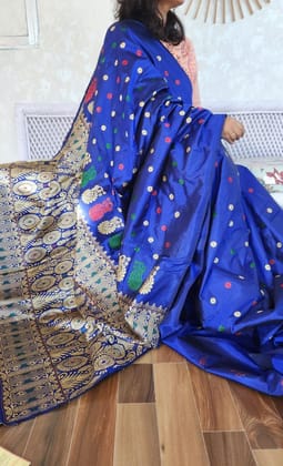 Mulberry Silk Saree/ Assam Paat Silk
