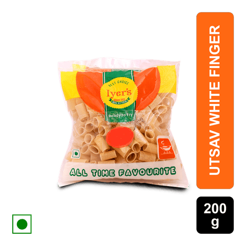 Utsav white finger, 200 gm Pack