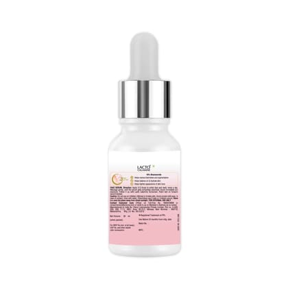 Lacto Calamine 10% Niacinamide Face Serum | 30ml | Pore Minimizing, Acne Marks, Blemishes & Oil Balancing,Reduces Pigmentation | Dermatologically Tested & Fragrance Free | 30ml Pack of 1 x 30ml